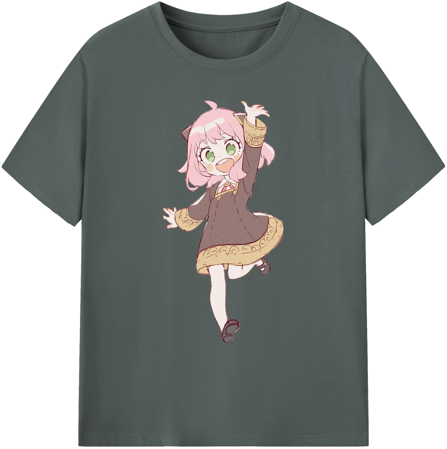 （画像用） SPY×FAMILY间谍家家酒 綿100％ メンズ半袖Tシャツ｜肌触りやわらか＆通気性